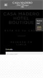 Mobile Screenshot of hotelcasamadero.mx